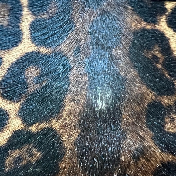 Gucci Bamboo handle Pony hair Leopard Shopper Tote - Picture 3 of 15